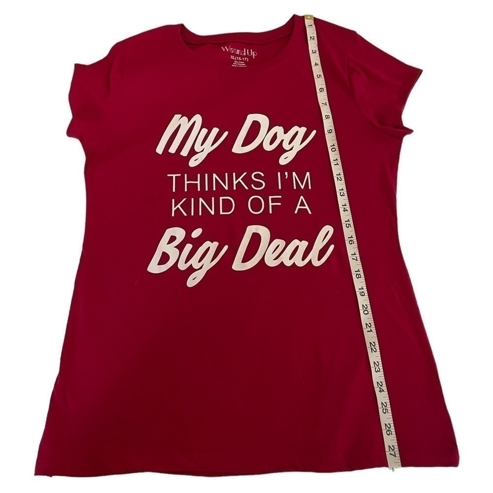 𝅺Wound Up Short Sleeve T-Shirt • Used • XL (15-17) Juniors​ - Picture 4 of 6
